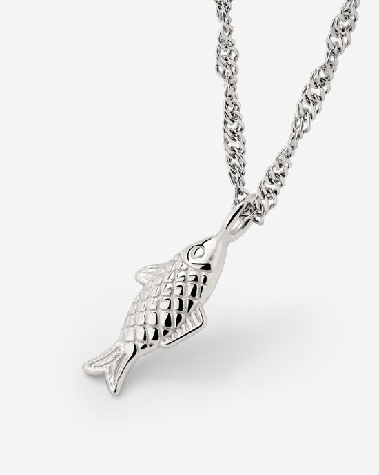 Pezito Necklace Silver