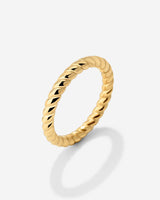 Endless Twist Ring gold