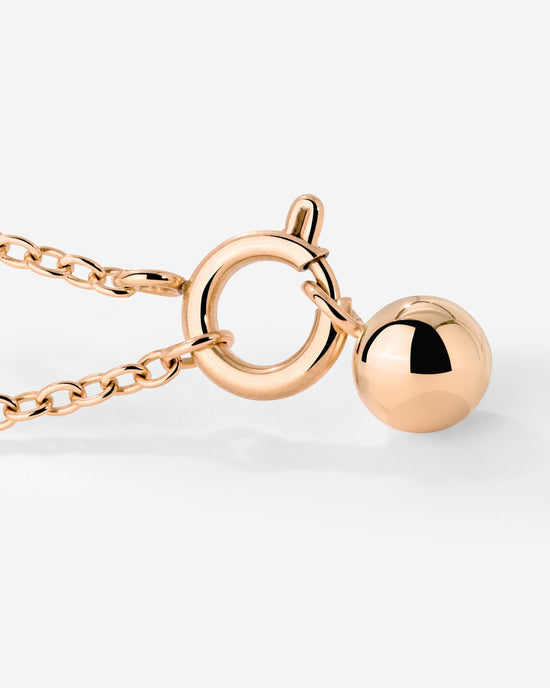 Bubbly Classic Chain Necklace Set Rose Gold