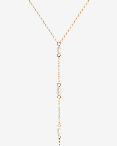 Lottis Endless Sister Love Necklace Rose Gold