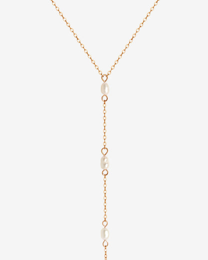 Lottis Endless Sister Love Necklace Rose Gold