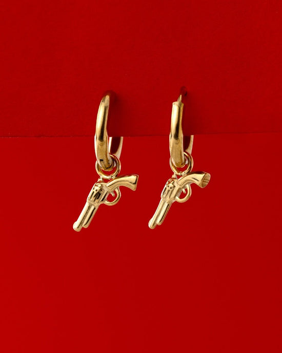 Bulletproof Hoop Set Baby gold