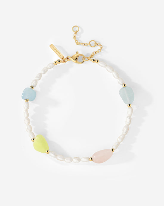 Spring Pastels Bracelet Gold