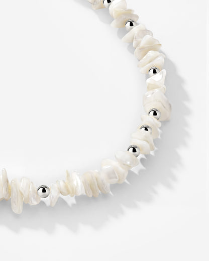 By the Beach Choker Silver