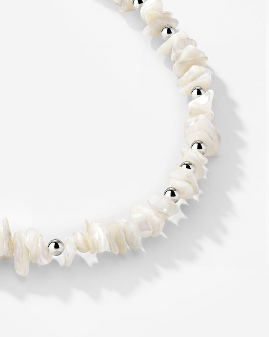 By the Beach Choker Silver
