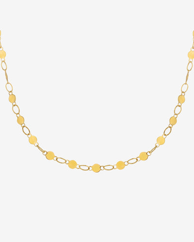Spring Babe Necklace Gold