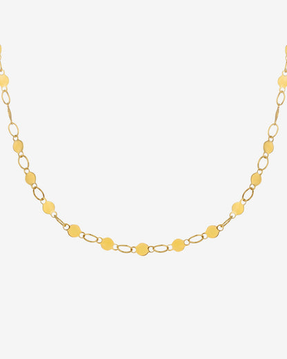 Spring Babe Necklace Gold