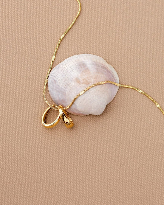 Sun Ray Necklace Gold