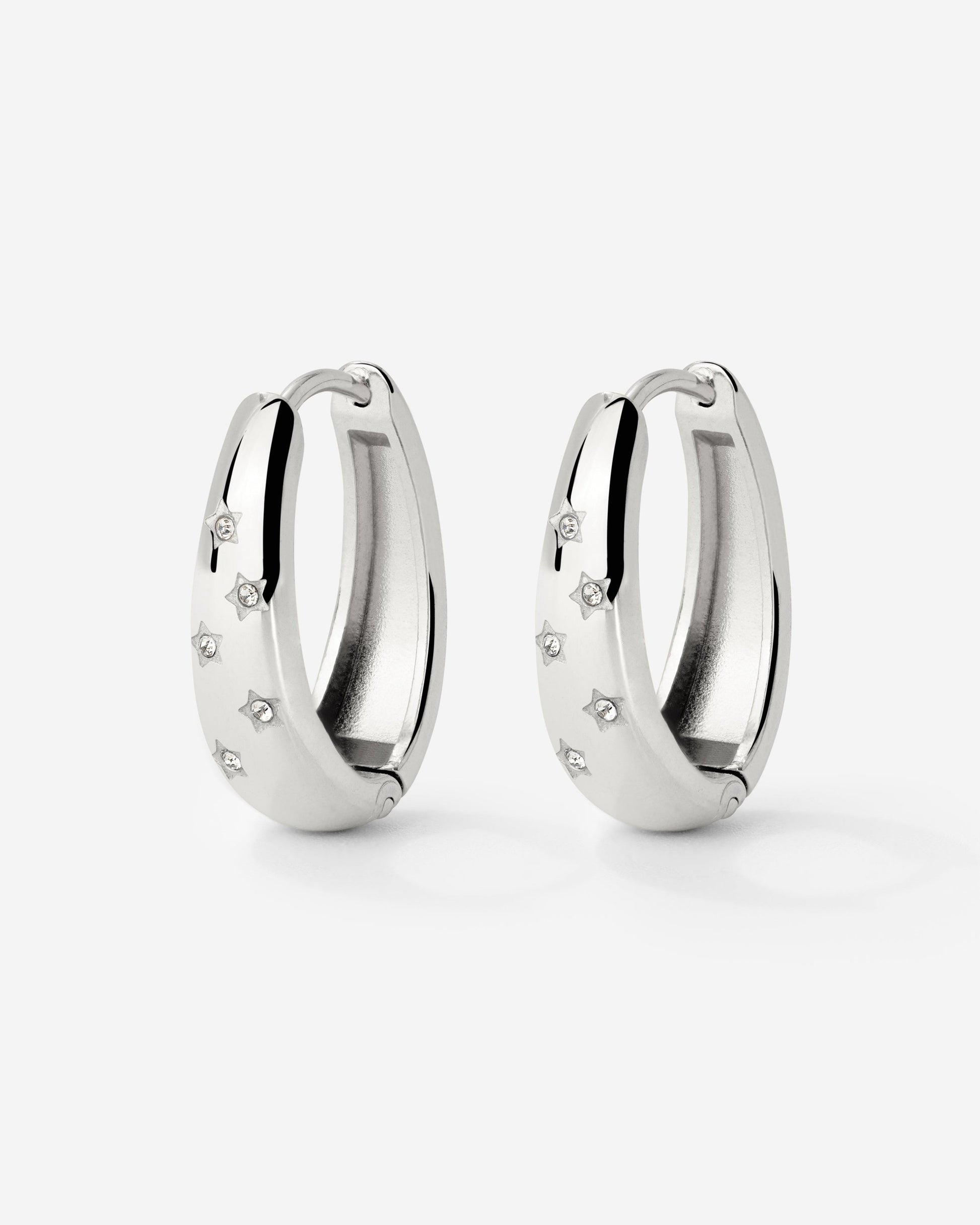 Starstruck Hoops Silver
