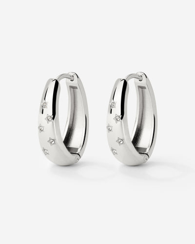 Starstruck Hoops Silver