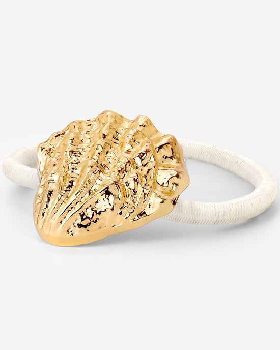Shell Hair Tie Cream