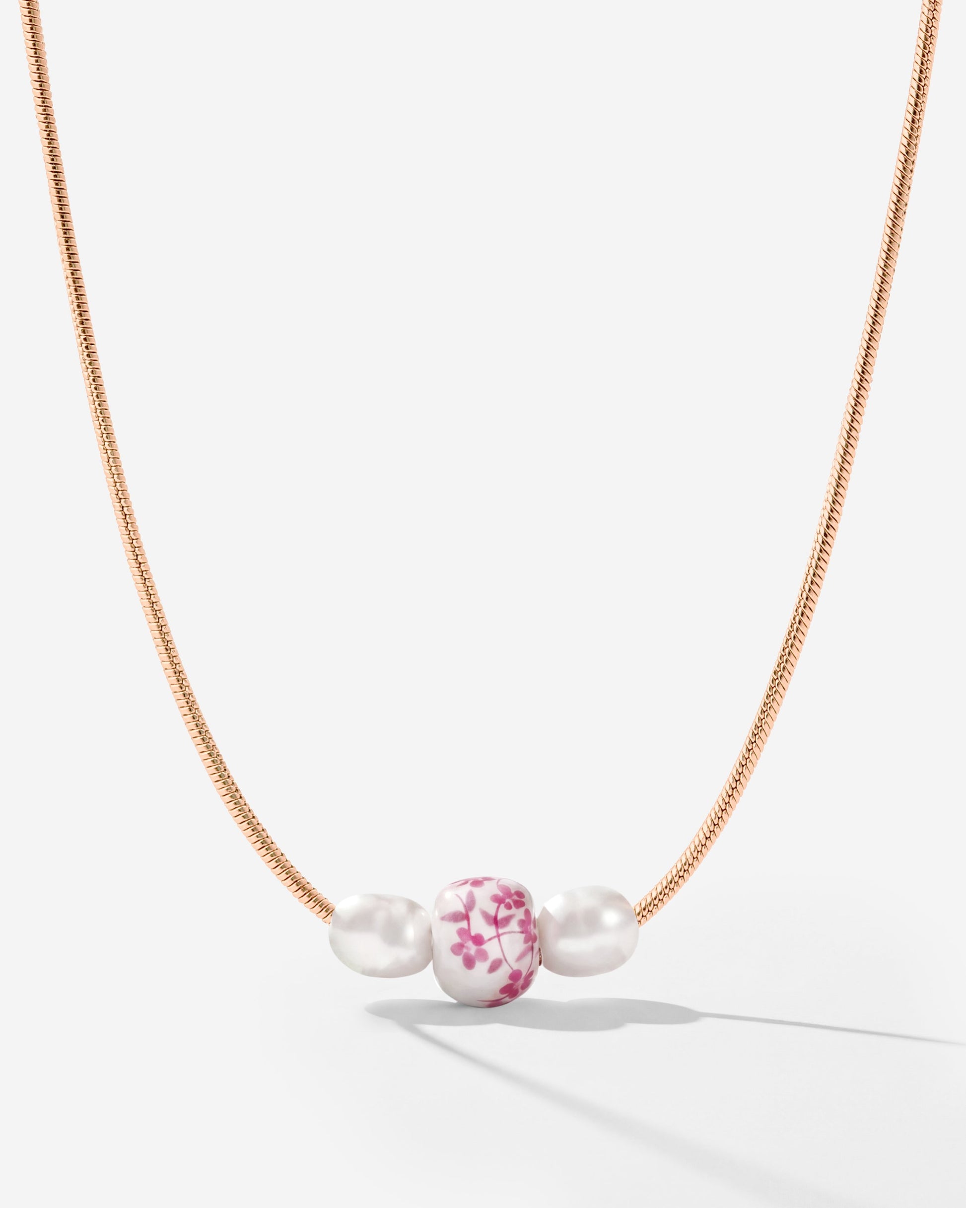Painted Pink Necklace