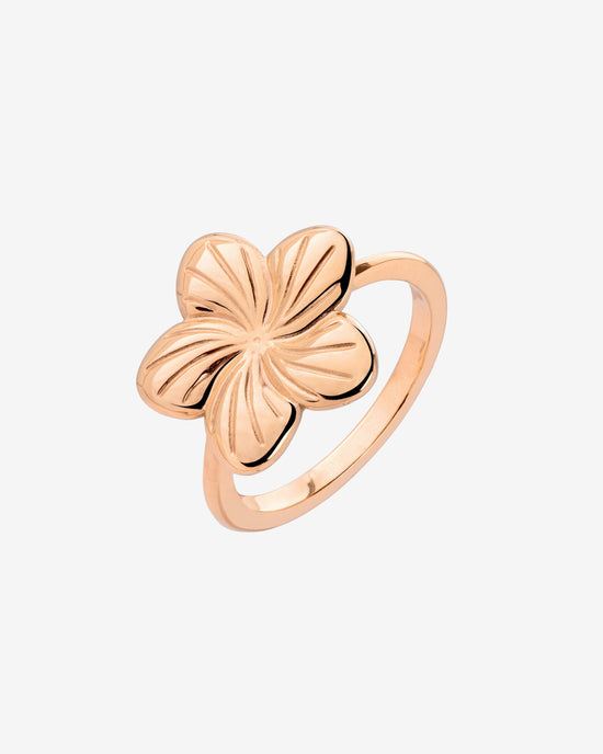 Floral Glow Ring Rose Gold