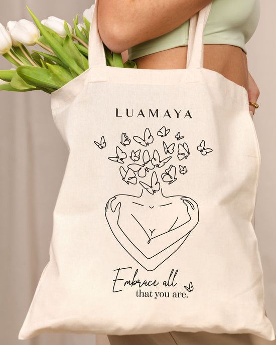 Jute bag Embrace all that you are