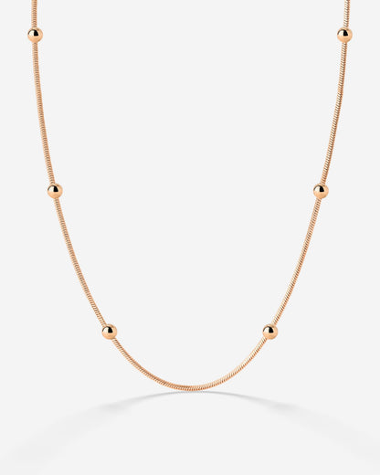 Moony Necklace Rose Gold