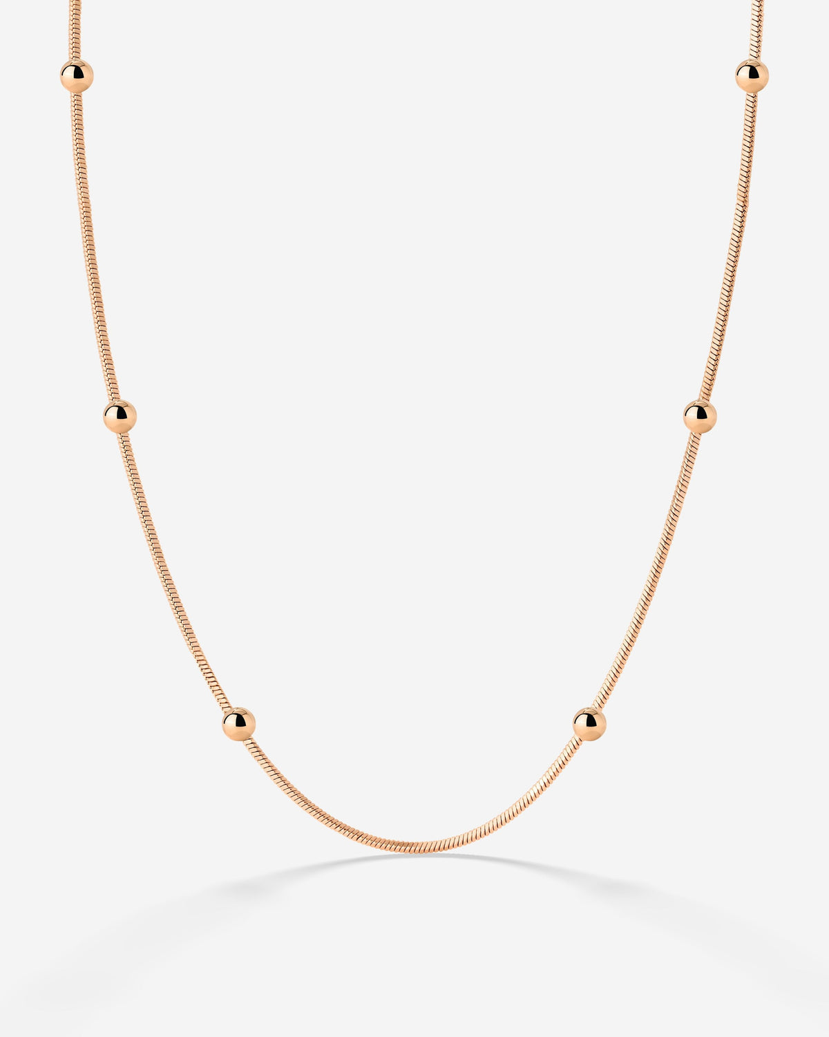 Moony Necklace Rose Gold