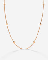 Moony Necklace Rose Gold