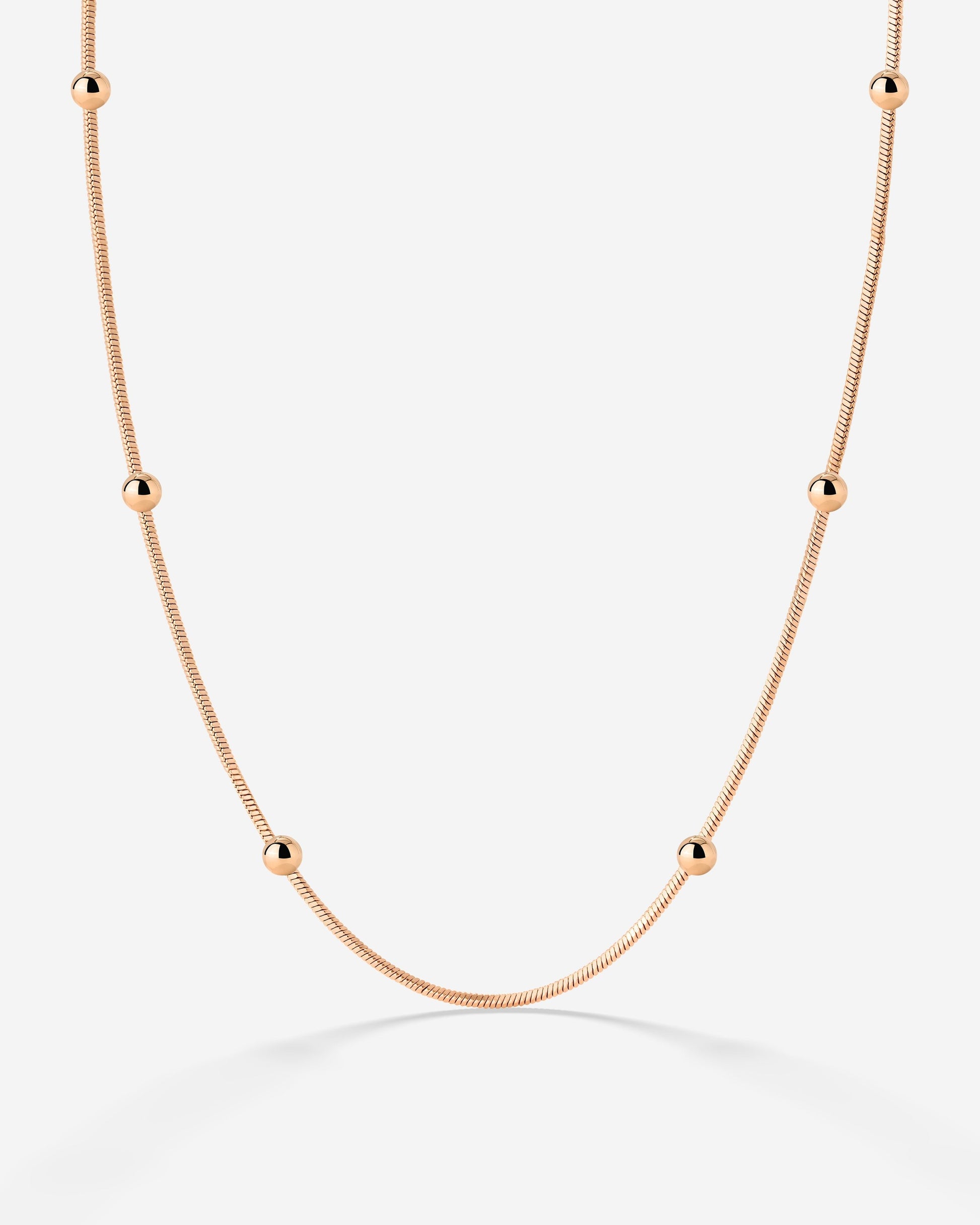 Moony Necklace Rose Gold
