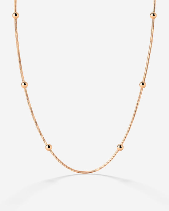 Moony Necklace Rose Gold