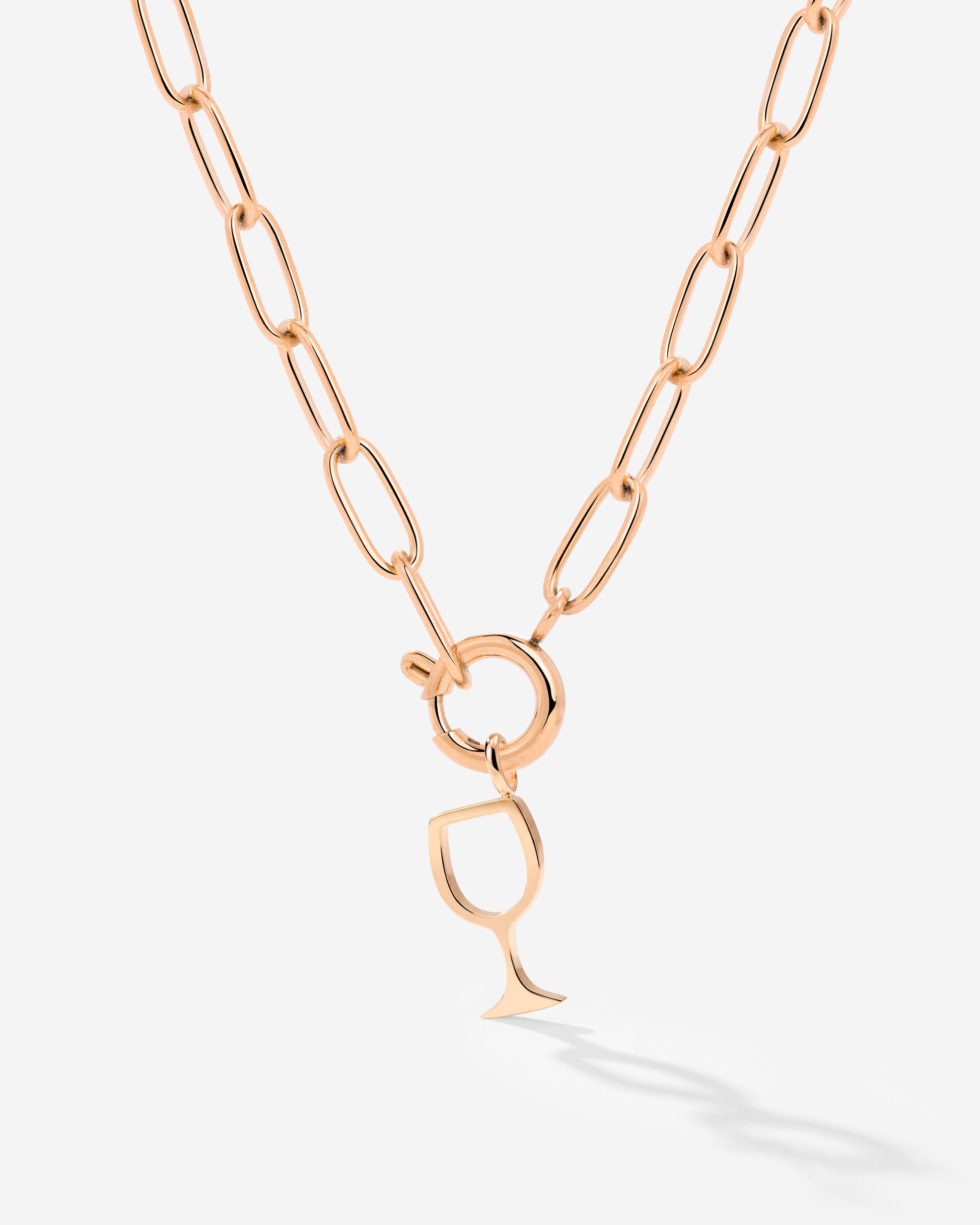 Vino Amore Oval Links Necklace Set