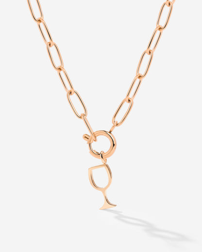 Vino Amore Oval Links Necklace Set