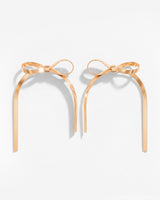 Sweet Bow Earrings Rose Gold