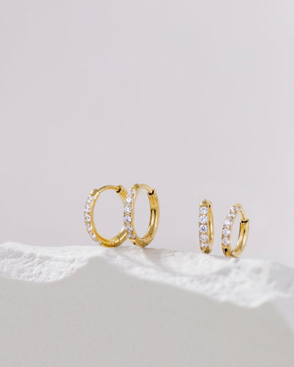 Glimmer Hoop Bundle Silver