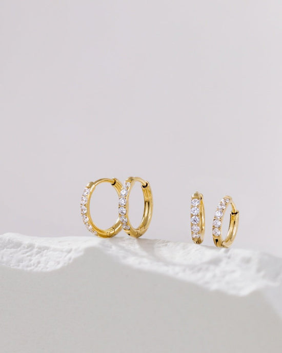 Glimmer Hoop Bundle Silver