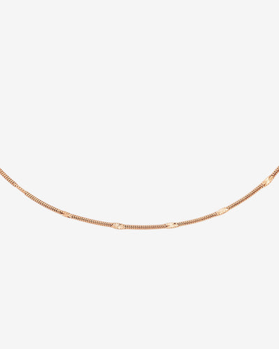 Sun Ray Necklace Rose Gold