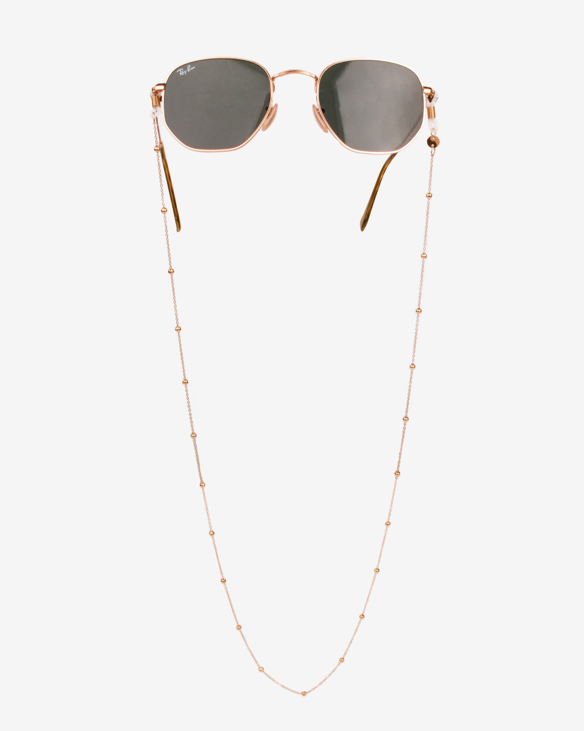 Playa Sunglasses Chain Rose Gold