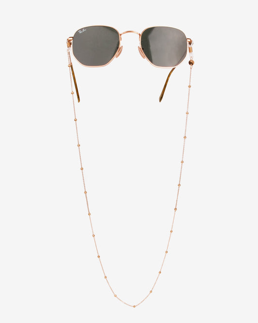 Playa Sunglasses Chain Rose Gold