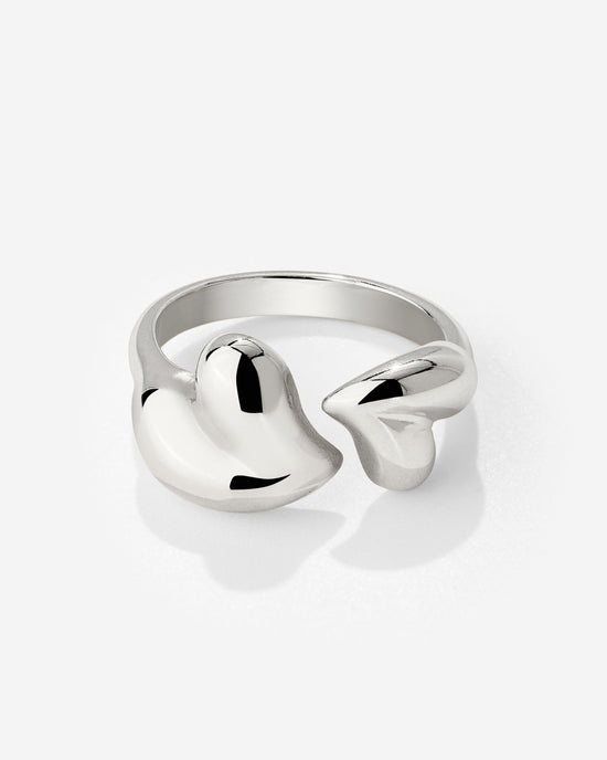 Heartie Ring Silver