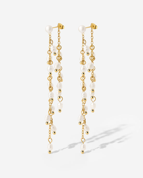 Cascade Pearl Earrings