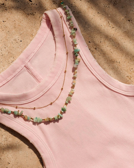 Maritime Gem Necklace Gold