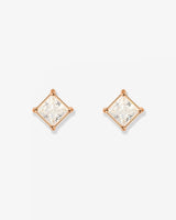 North Star Studs Rose Gold