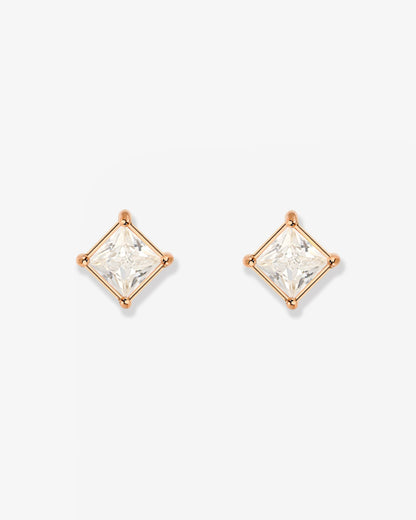 North Star Studs Rose Gold