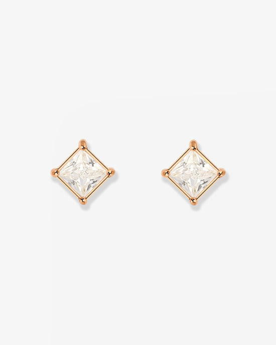 North Star Studs Rose Gold