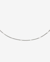 Sun Ray Necklace Silver