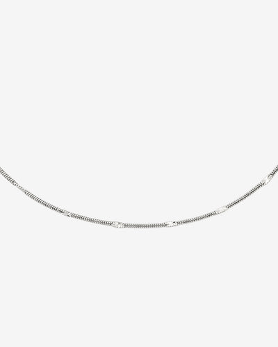 Sun Ray Necklace Silver