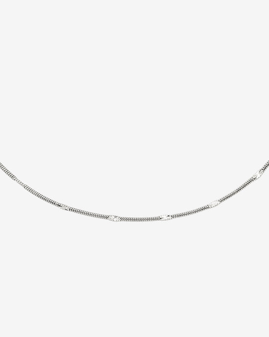 Sun Ray Necklace Silver