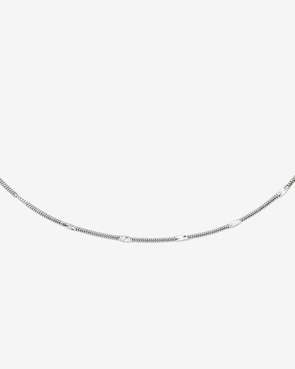 Sun Ray Necklace Silver