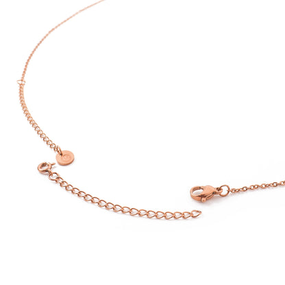 Extender Chain 5 cm plain Rose Gold