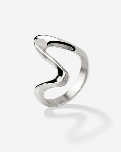 High Tide Ring Silver