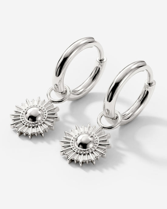 Aurelia Hoop Set Small Silver