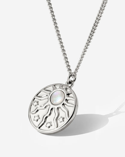 Sun Chaser Necklace Silver