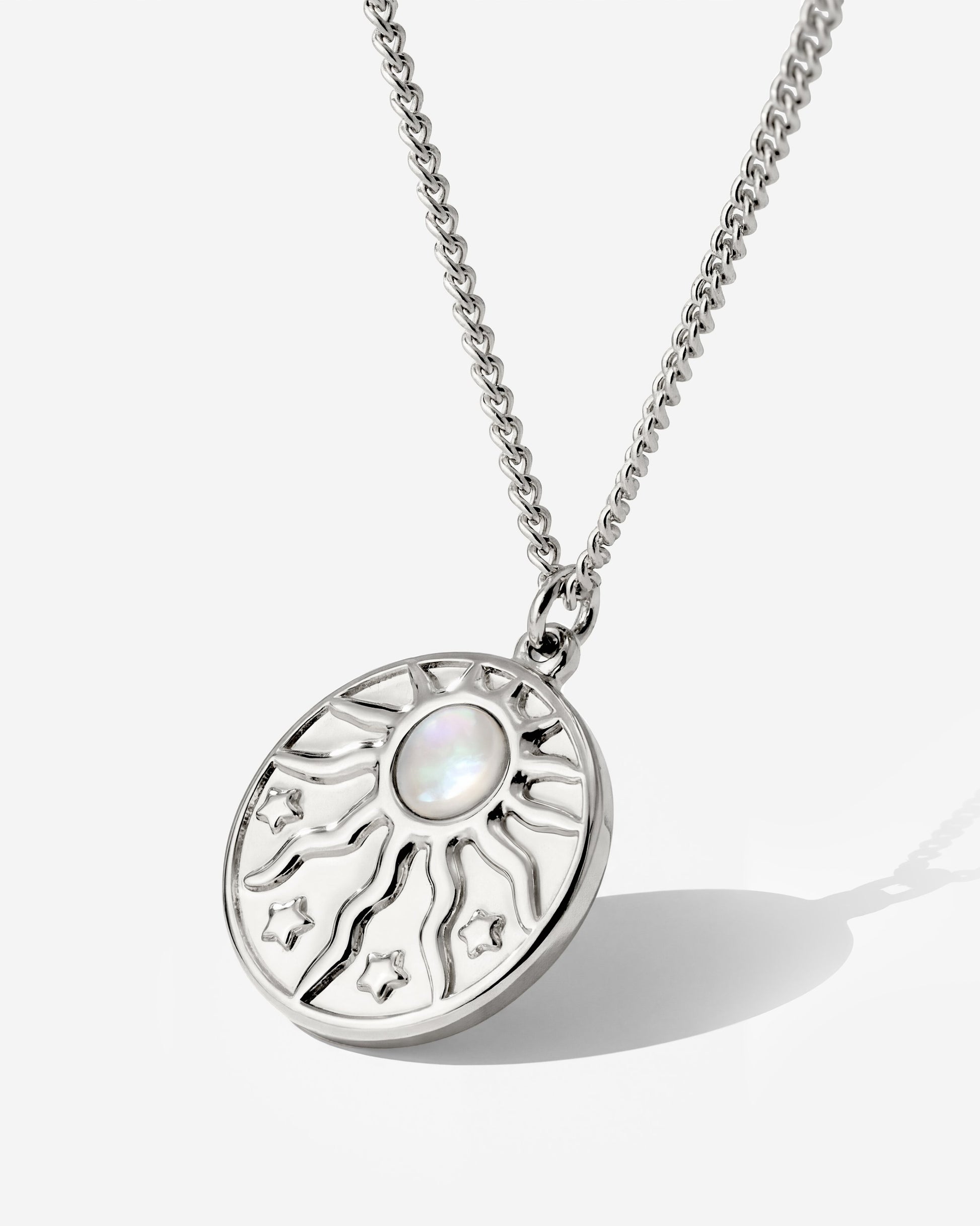 Sun Chaser Necklace Silver