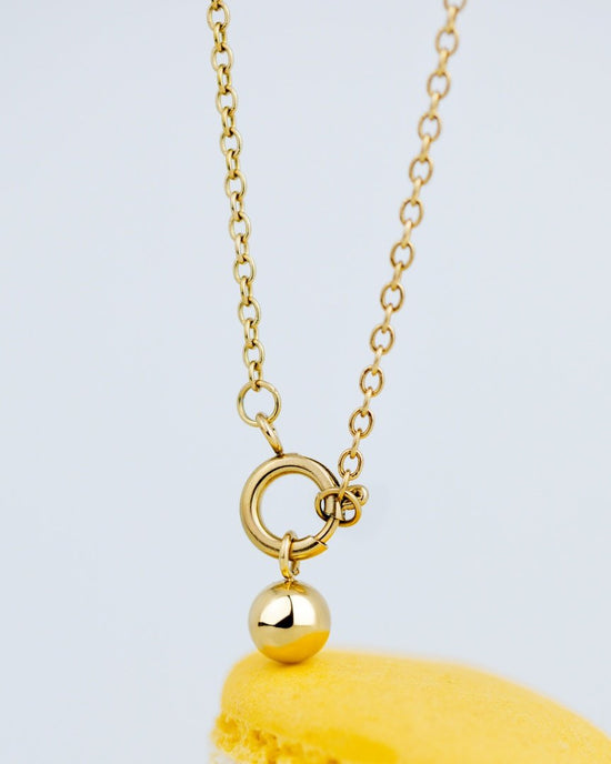 Bubbly Classic Chain Necklace Set Rose Gold
