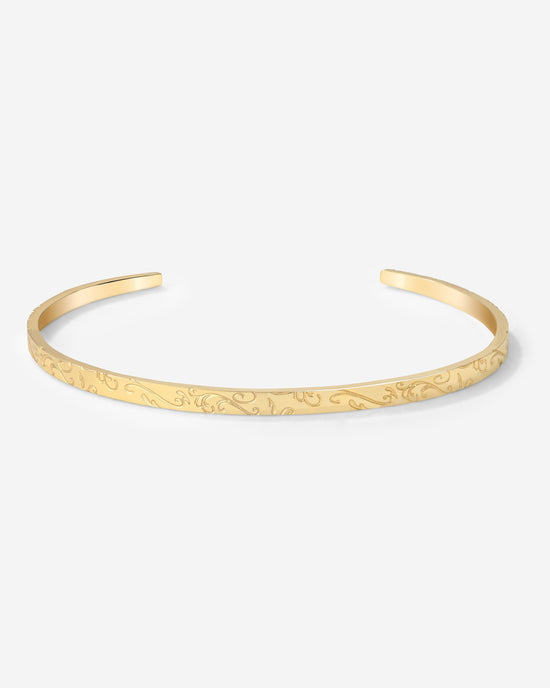 Desert Glow Bangle gold