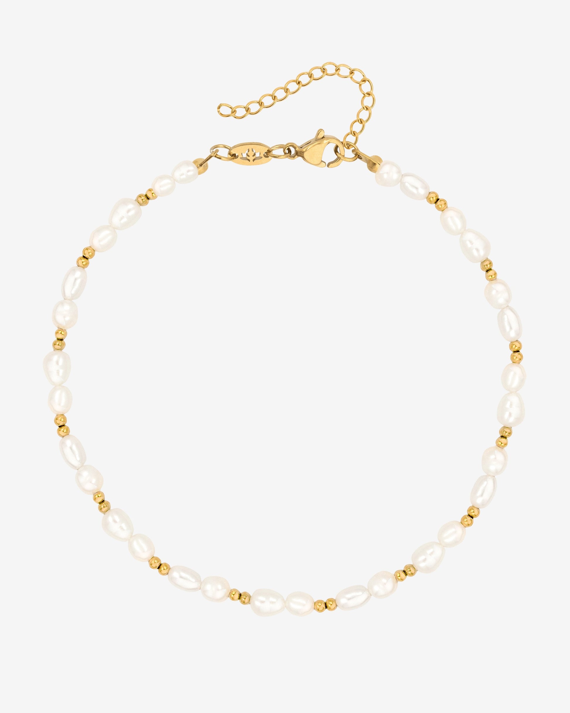 Summertime Pearl Anklet gold