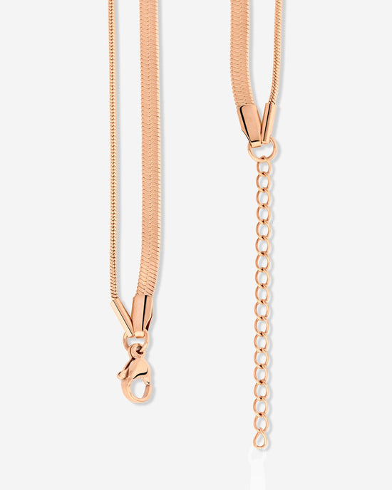 Snake Chain Bundle Rose Gold
